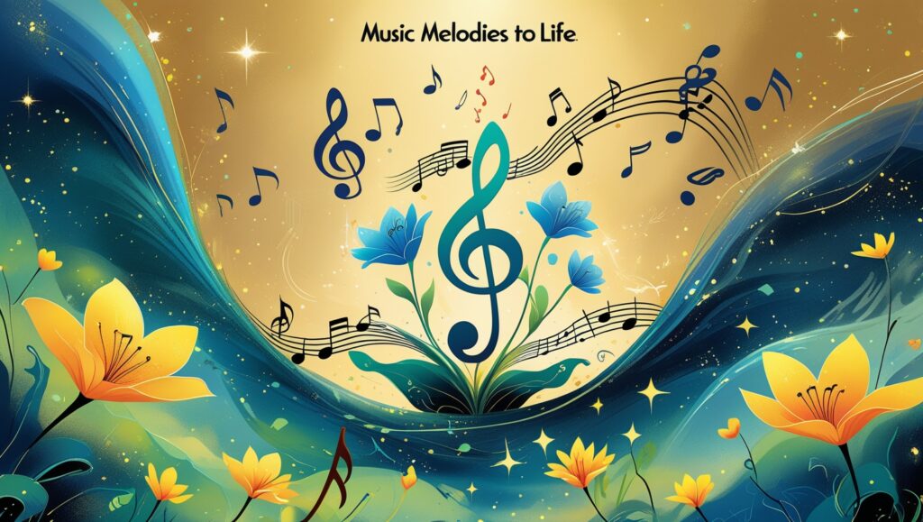 Creative Simile for Music That Bring Melodies to Life 3 Leonardo Phoenix 10 Vibrant illustration of a creative simile 3