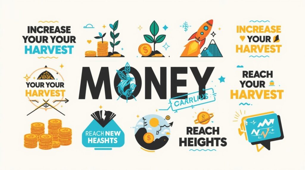 Inspiring Money Metaphors for Motivation 3 Lucid Realism A vibrant and dynamic visual representation of i 0