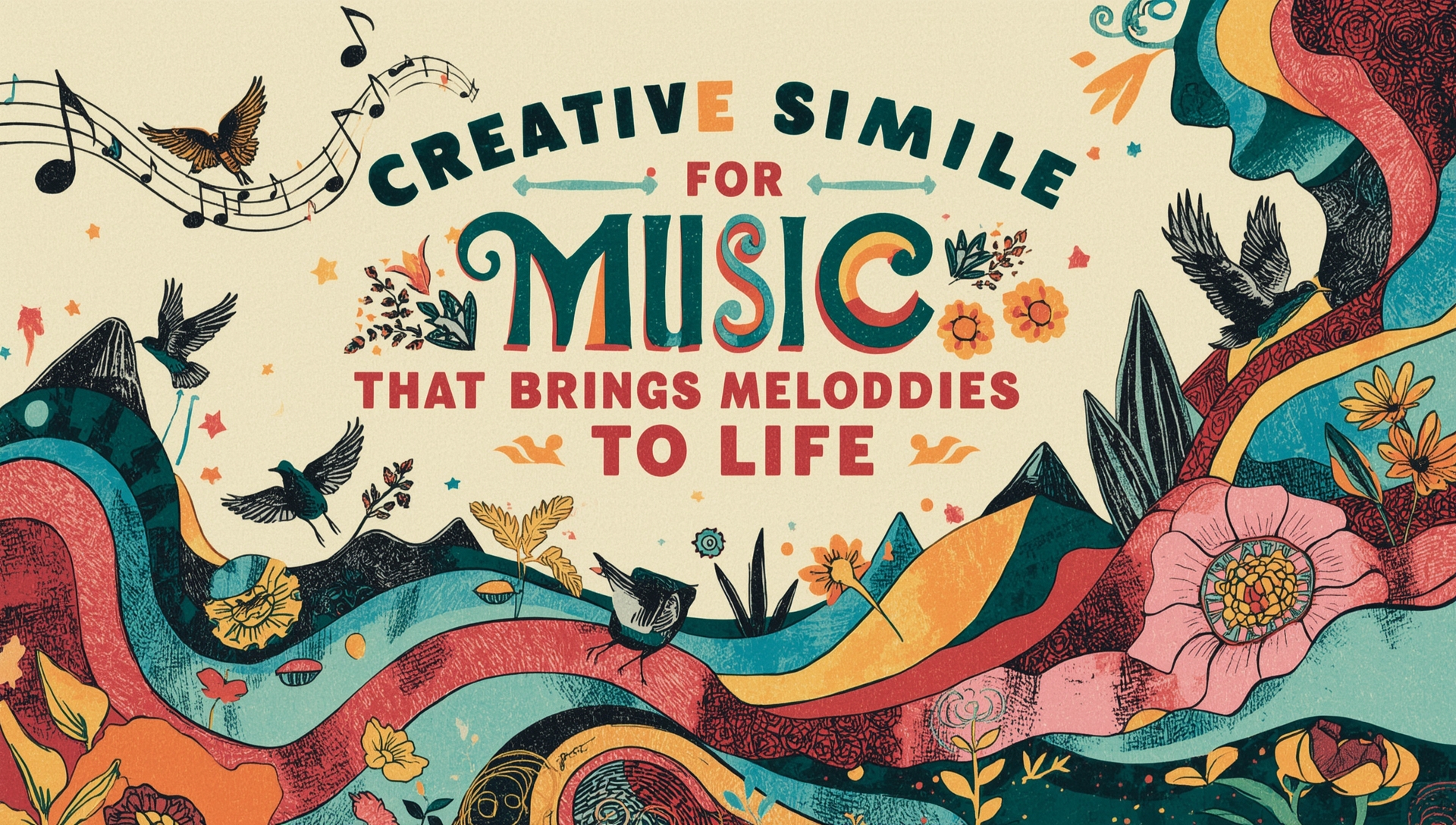 Creative Simile for Music That Bring Melodies to Life