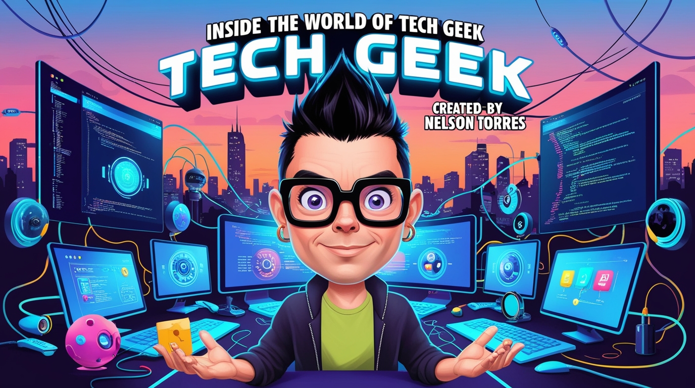 Inside The World Of Tech Geek Nelson Created By Nelson Torres - Idioms ...