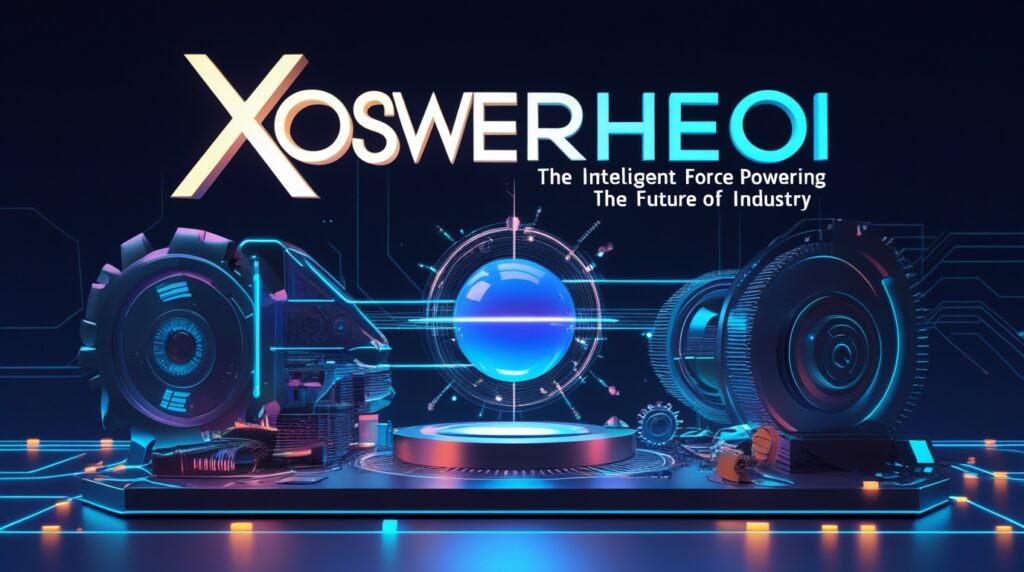 Xoswerheoi: The Intelligent Force Powering the Future of Industry 2 Phoenix 10 A futuristic illustration featuring the concept Xos 0
