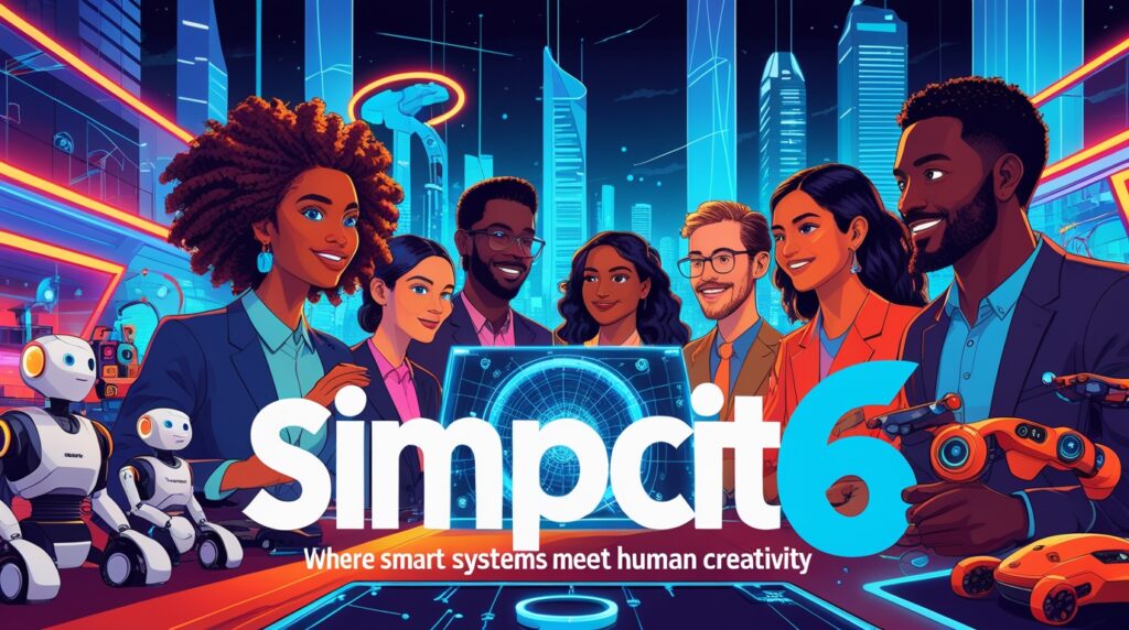 Simpcit6: Where Smart Systems Meet Human Creativity 2 Phoenix 10 A vibrant and detailed illustration of Simpcit6 sho 2