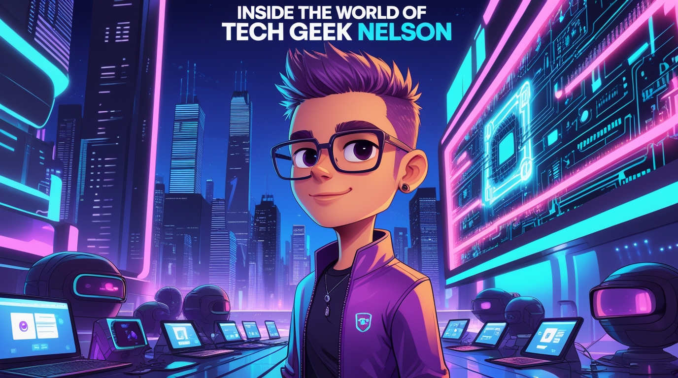 Inside the World of Tech Geek Nelson Created by Nelson Torres 7 Inside the World of Tech Geek Nelson Created by Nelson Torres