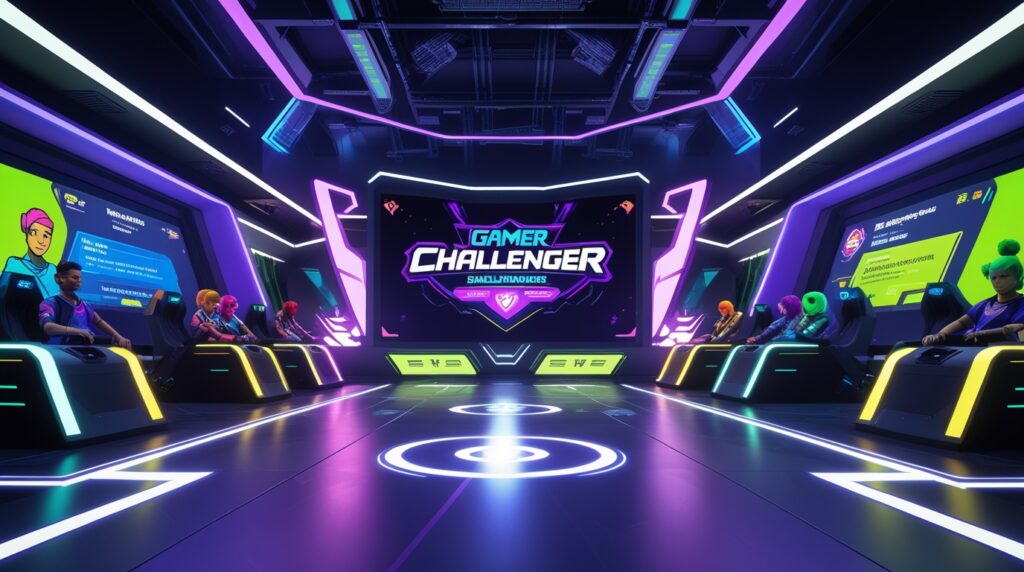Phoenix 10 A futuristic Gamer Challenger Arena for skill testi 3