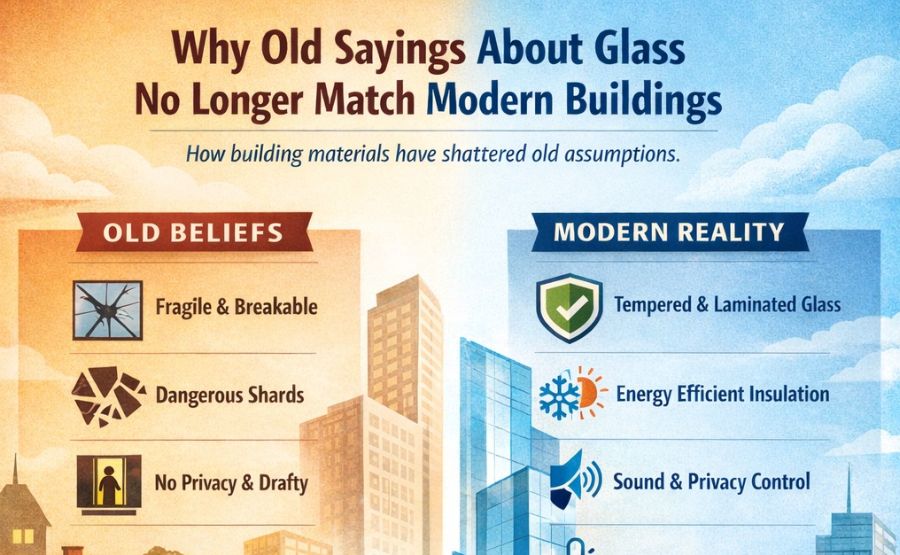 Why Old Sayings About Glass No Longer Match Modern Buildings