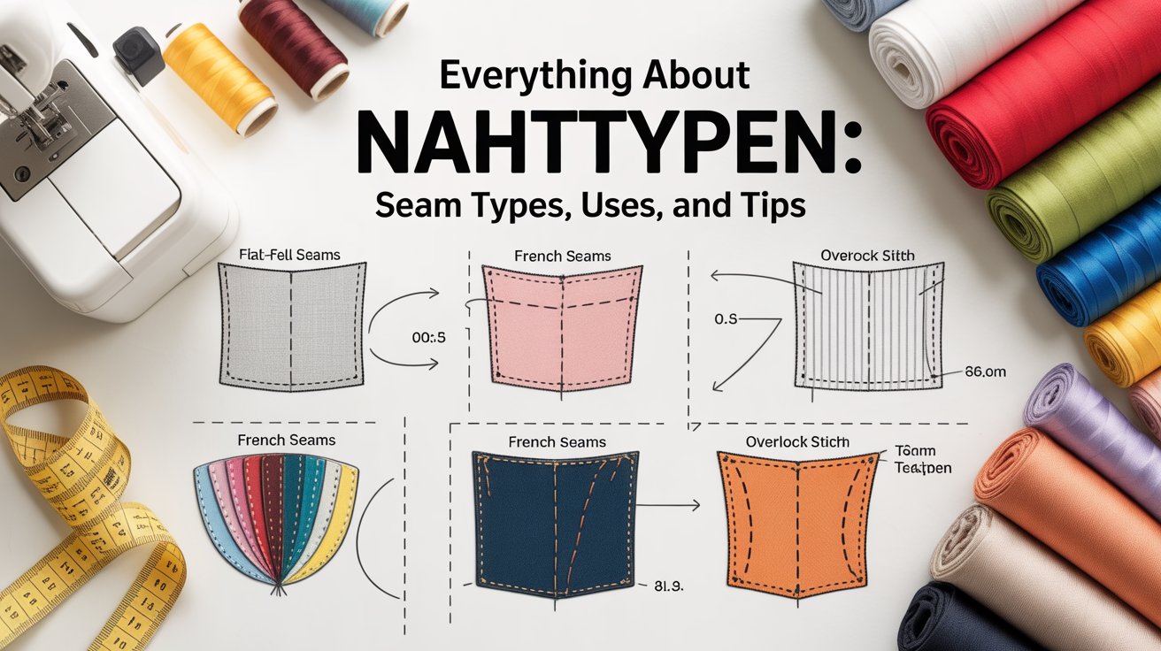 Everything About Nahttypen: Seam Types, Uses, and Tips
