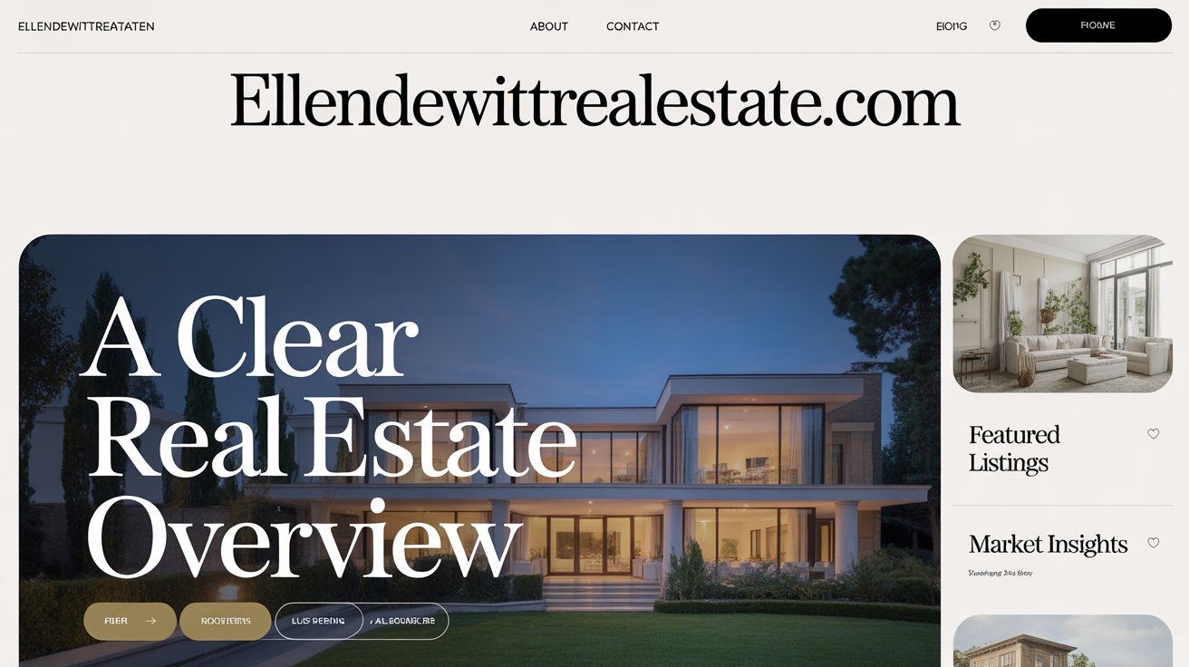 Ellendewittrealestate.com: A Clear Real Estate Overview