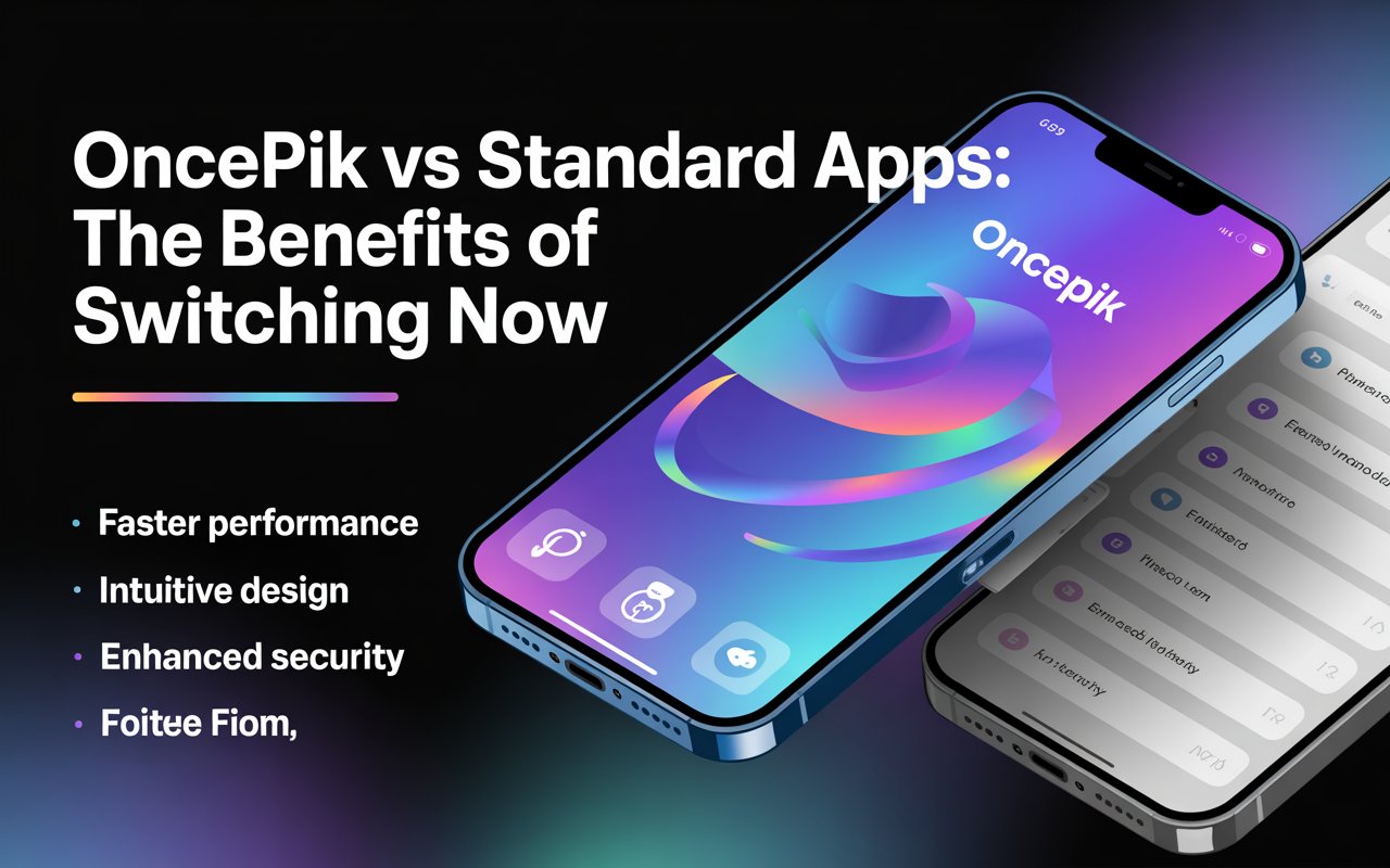 Oncepik vs Standard Apps: The Benefits of Switching Now