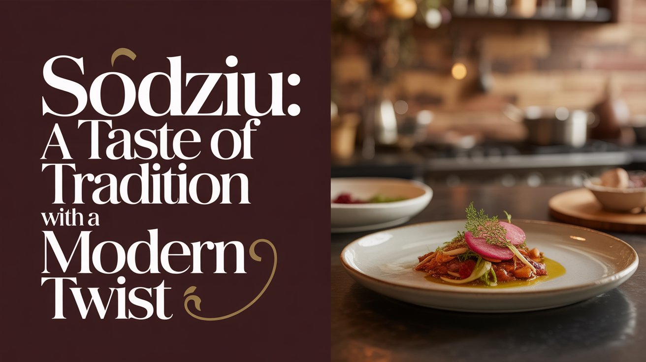 Sodziu: A Taste of Tradition with a Modern Twist