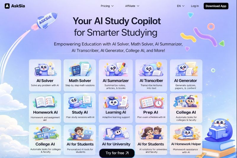 AskSia Compared to Other AI Study Tools: Which One Truly Helps Students Learn Better?