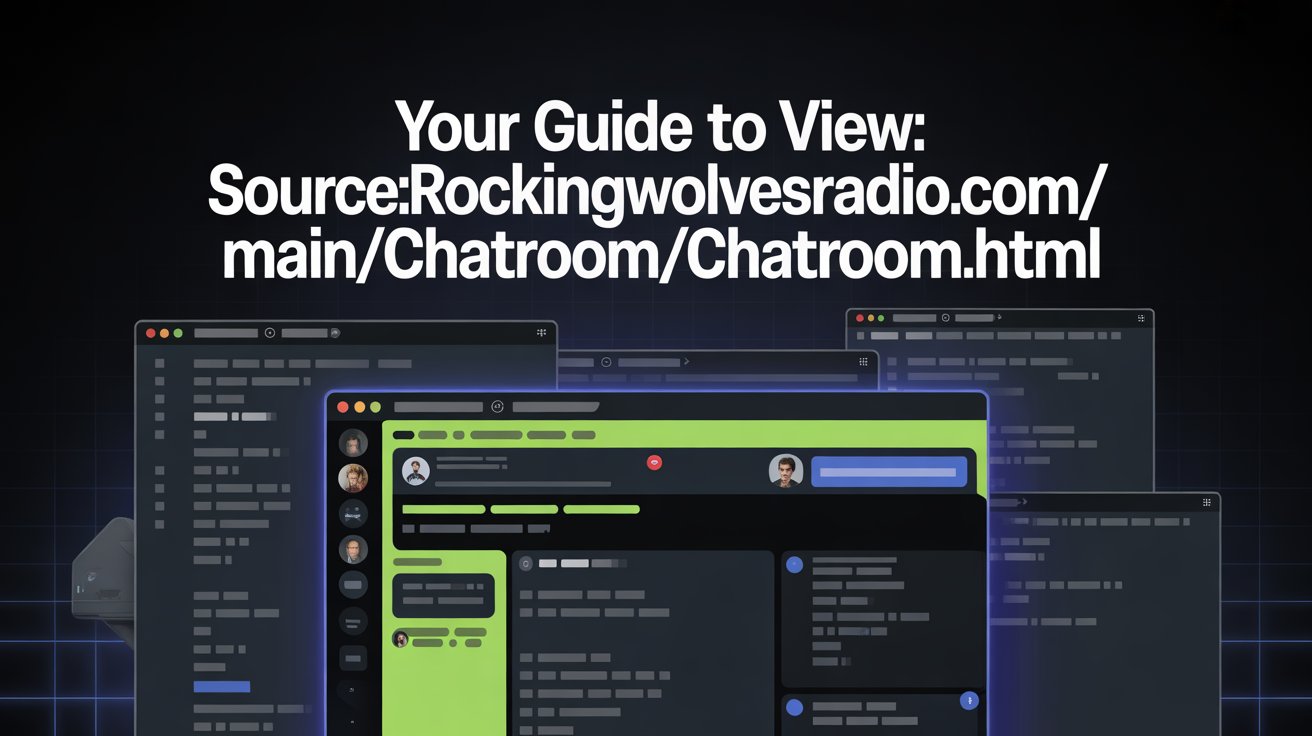 Your Guide to View:source:rockingwolvesradio.com/main/chatroom/chatroom.html