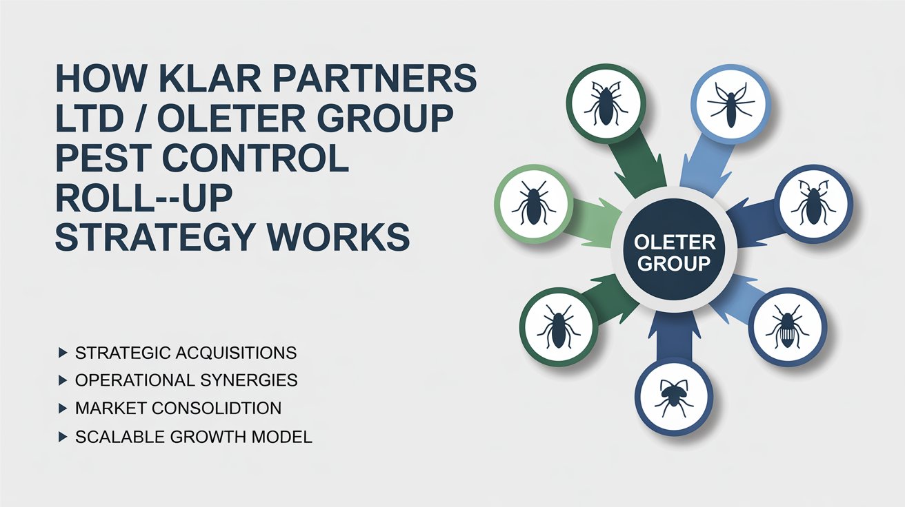 How Klar Partners Ltd / Oleter Group Pest Control Roll-Up Strategy Works