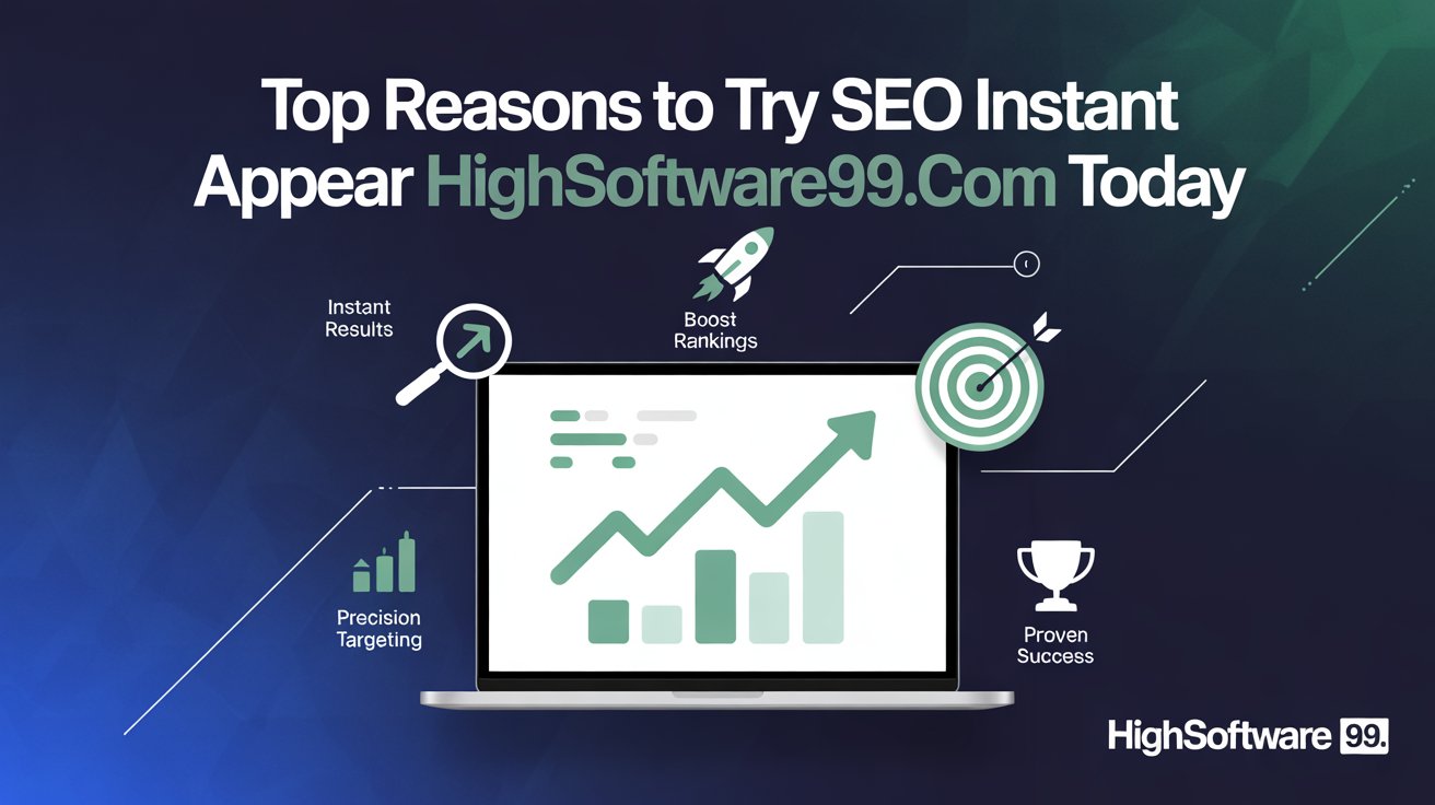 Top Reasons to Try SEO Instant Appear HighSoftware99.com Today