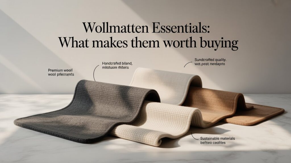 Wollmatten Essentials: What Makes Them Worth Buying 3 a sleek product showcase photograph feat MvobGgl9RciD8w8w7hraLA NnsOEeepTgmwhVNtjf588Q