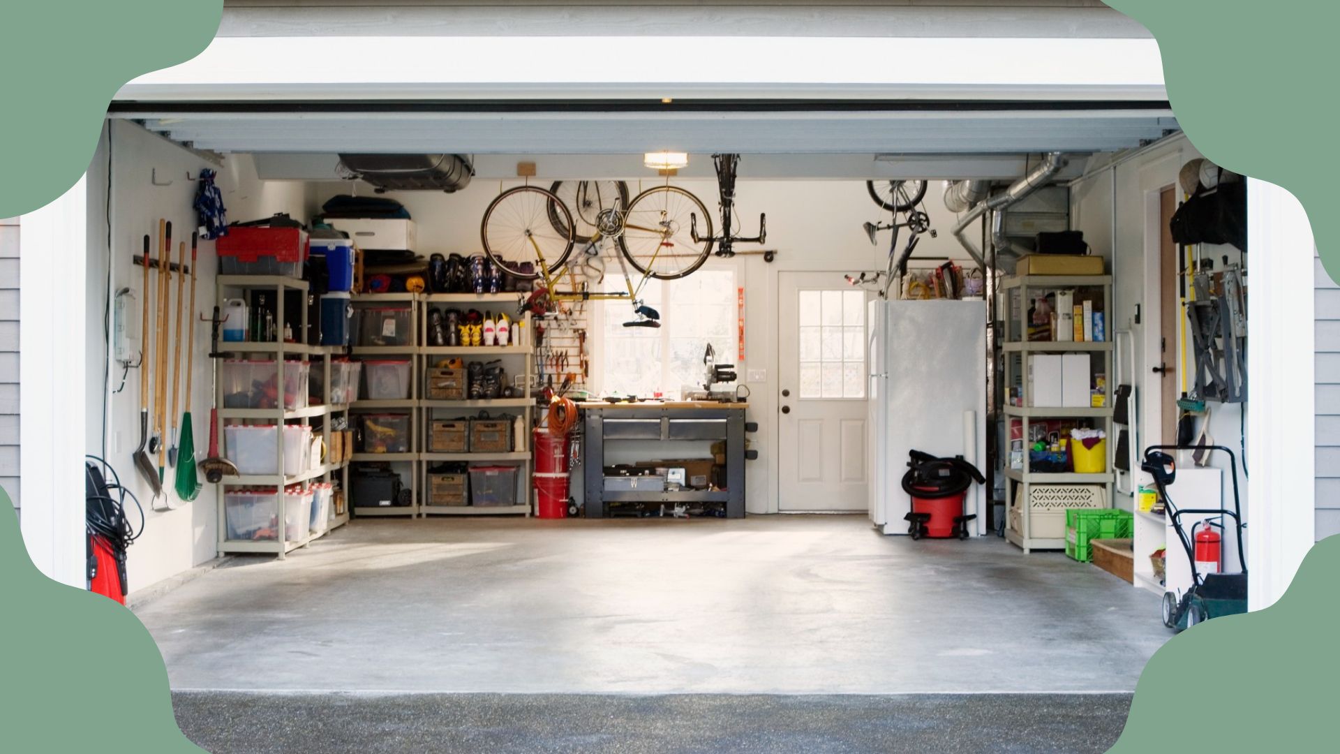 Cluttered Garage