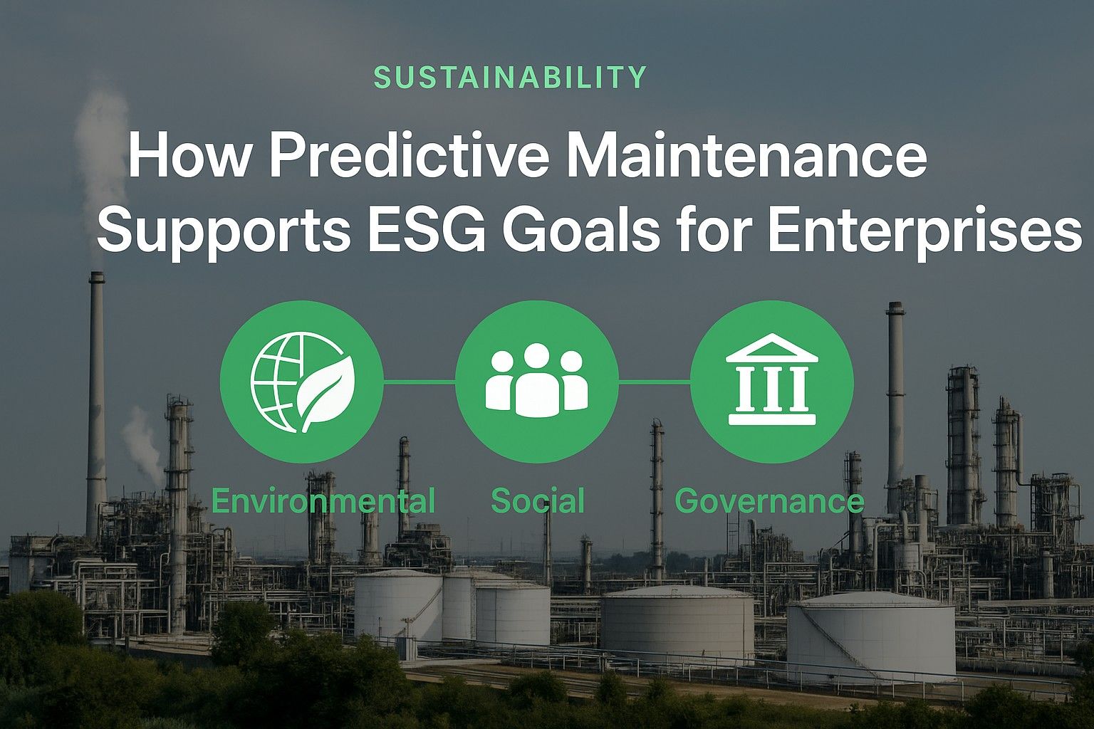 predictive maintenance supports esg goals
