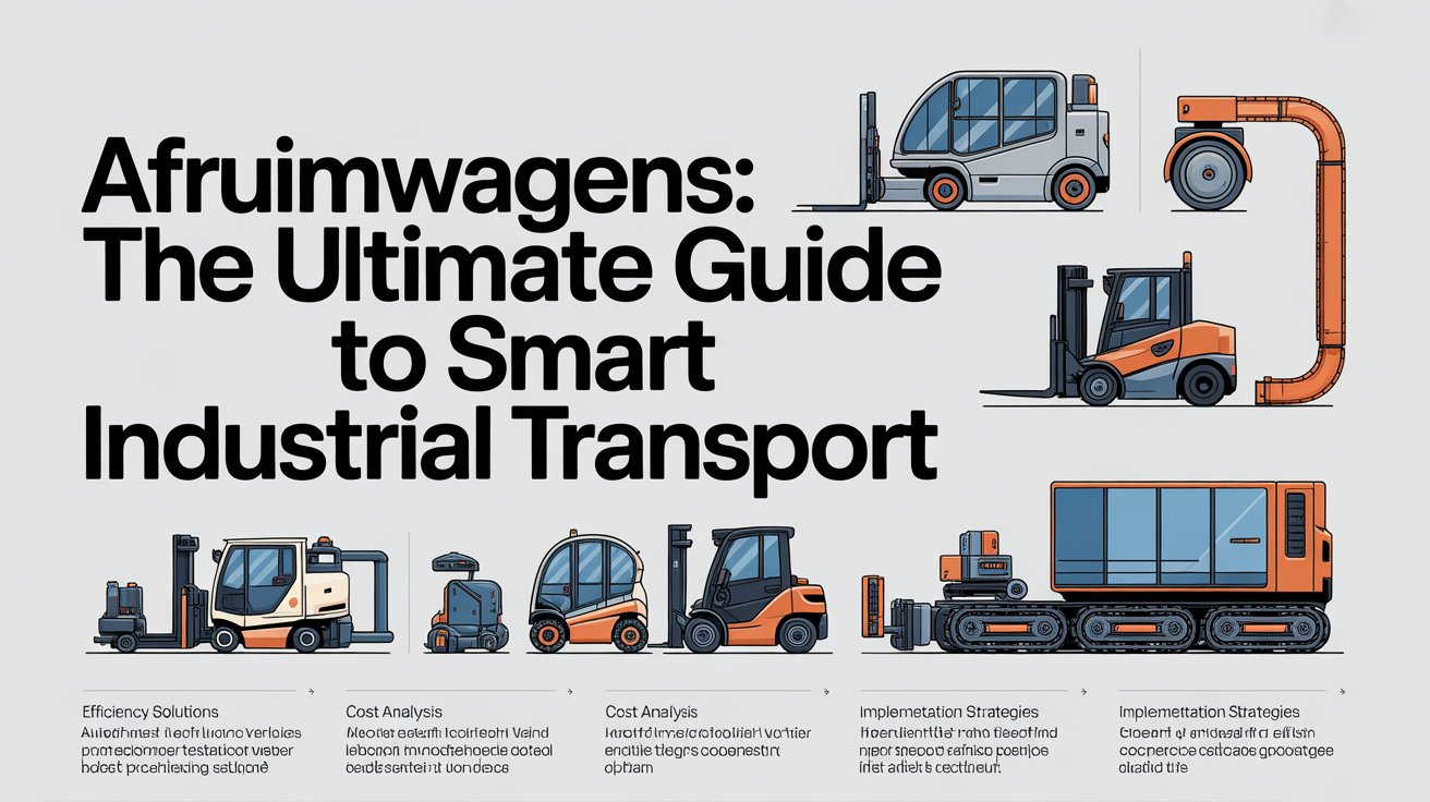 Afruimwagens: The Ultimate Guide to Smart Industrial Transport