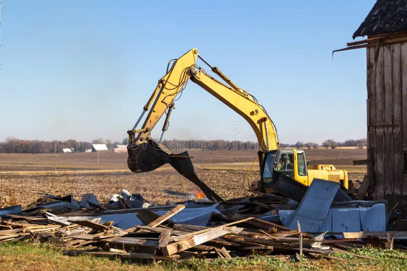 Barn Demolition