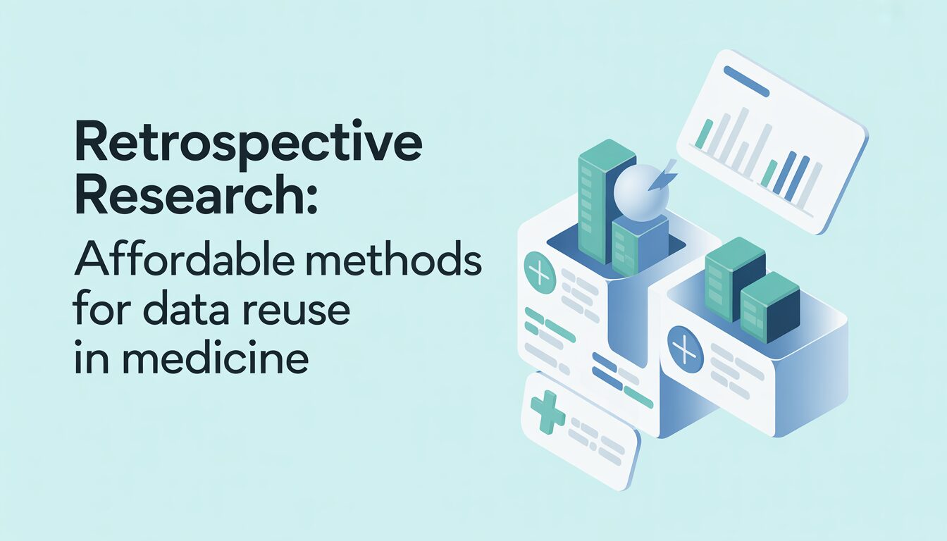 Retrospective research: affordable methods for data reuse in medicine 2 Retrospective research: affordable methods for data reuse in medicine
