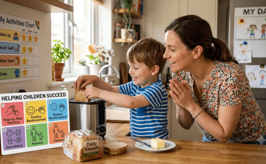 Creating Positive Learning Opportunities Through Consistent Parenting, Structured Routines, and Meaningful Everyday Activities